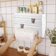 thumbnail image 2 of Estante de almacenamiento para botellas de salsa, montaje en pared, soporte para toallas de papel, dispensador de película conservante, 2 of 8