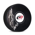 thumbnail image 1 of Ron Francis Autographié Carolina Hurricanes Hockey Rondelle avec HOF Note, 1 of 2