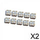 thumbnail image 1 of Dados de seis caras,Juego de dados de seis caras surtido de enseñanza de matemáticas,Dados de 6 caras Dados acrílicos Juego de casino,Juego de rol acrílico Dados Accesorios para juegos de, 1 of 7