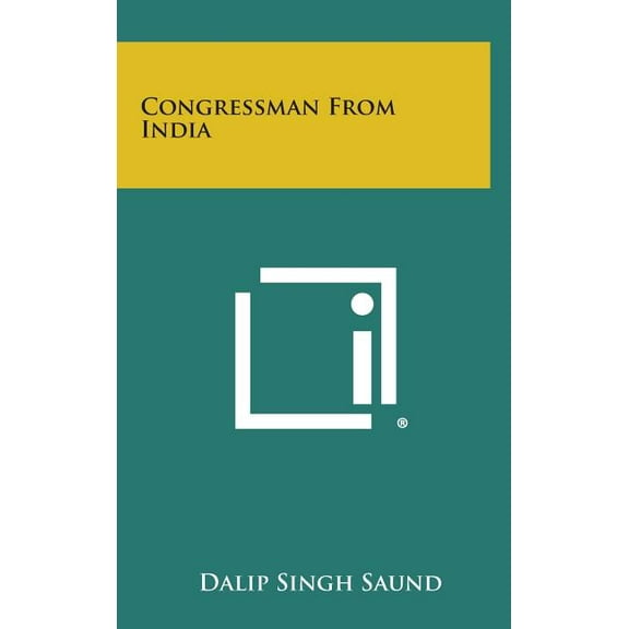 Congressman from India Hardcover