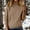 Khaki, variant on JJHGVB Long Sweaters for Women Winter for Women Holiday Sweater Long Sleeve Undershirt for Women Pullover Sweater Ladies Sweaters Chunky Knit Fall Sweaters Womens Sweaters Blue L