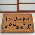 thumbnail image 2 of Guanhe Funny Doormats for Front Door, Brown Rubber No-Slip Indoor/Outdoor Entrance Rug, Absorbent, Easy to Clean(24x16Inches), 2 of 3