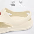 thumbnail image 3 of Zapatos Sandalias de playa EVA Plataforma transpirable Parte inferior gruesa suave Hombres Mujeres (44-45 Blanco) Ndcxsfigh Tenis De Mujer Tenis De Hombre, 3 of 9