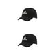 thumbnail image 1 of Qarigey Gorra De Béisbol Grande Rellena Y Tridimensional Para Cara Pequeña Con Múltiples Colores Y Opciones Para Elegir Especial Marca en marca en blanco y negro Talla única 2Conjunto, 1 of 6
