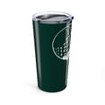 thumbnail image 5 of Golf Grandpa 20 oz Stainless Steel Tumbler Double-Wall Insulated with Lid, Green, 5 of 12