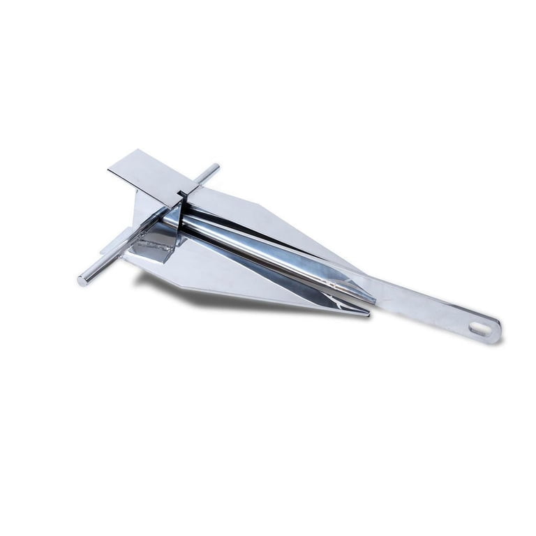 Retreval Rod Delta Anchor 11 Lb Marine-Grade Stainless Steel Boat Anchor - Fluke ...