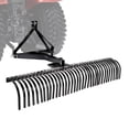 thumbnail image 1 of VEVOR Tow Behind Dethatcher, 72-inch Tow Dethatcher with 36 Steel Tines, 3-Point Lawn Dethatchers Rake with Attachments for Tractor, Landscape Rake for Garden, Farm, Grass, 1 of 9