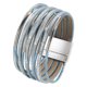 thumbnail image 3 of Pulsera para mujer Premium Fashion Fácil de usar Regalo con cierre magnético Versátil Azul claro, 3 of 9