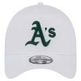 thumbnail image 2 of Men's New Era White Athletics TC A-Frame 9FORTY Adjustable Hat, 2 of 5