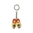 thumbnail image 5 of DUTC Dutch Wooden Shoes Keychain Natural | Green, 5 of 9