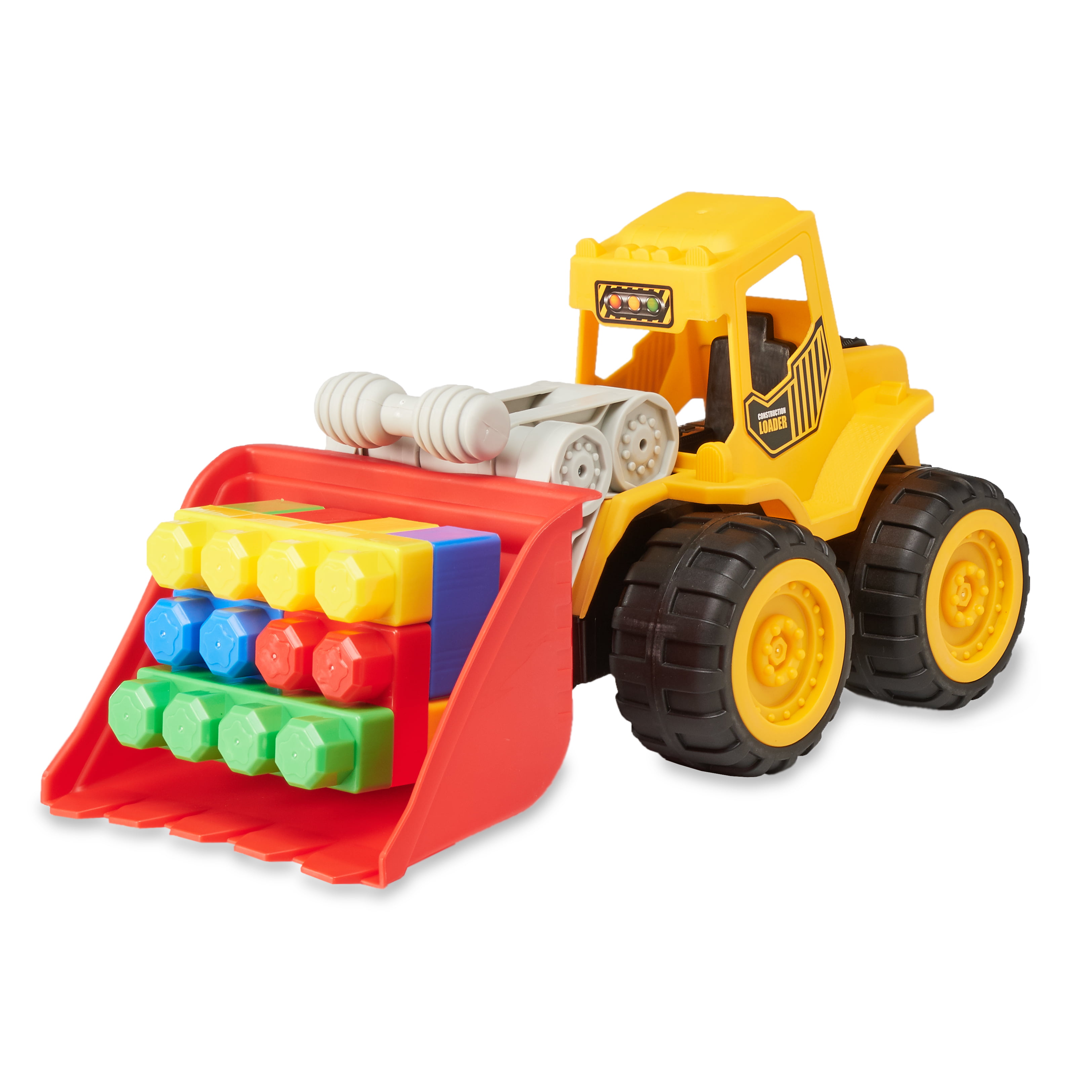 kid connection construction truck with blocks