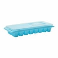 thumbnail image 1 of Ice Cube Tray with Lid And Bin, 16 Lattice Plastic Ice Lattice with Cover, Ice Cube Box Kitchen Ice Storage Box, Stackable with Storage Iced Bucket Kits for Whiskey, Cocktails and Homemade, 10"x4", 1 of 9