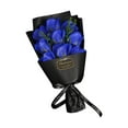 thumbnail image 2 of Regalo de rosa para el Día de la Madre, regalo de hija e hijo para cumpleaños de novia. Azul, 2 of 9