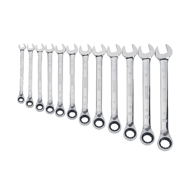Juego de llaves de trinquete DEWALT DWMT19232 SAE, 12 piezas