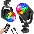 thumbnail image 1 of [2-pack] Disco Party Lights Strobe Light Usb Plug In Stage Light For Car Home Room Dance Parties Birthday, 1 of 5