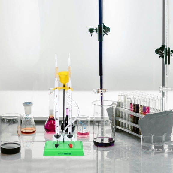 KALLORY Water Electrolysis Experimental Equipment with Oxygen Production Plastic 1Pcs for School Teaching