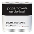 thumbnail image 1 of Black & White 6 Double Roll 90 Sheets 2-Ply Paper Towel, 1 of 5