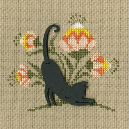 UPC: 4742022978719 | Cat CBE9002 Cross stitch kits with plywood form