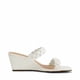 thumbnail image 2 of Sandalia DREAM PAIRS SDPW2302W-1 Blanca con Cuña y Tacón de 6 cm, 2 of 5