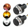 thumbnail image 1 of 2pcs LED Motorcycle Handlebar Turn Signal Light Handle Grip Bar End Indicator Light Moto Tail Lamp Lights, 1 of 5