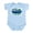 Sky Blue, variant on CafePress - Beware Of Loch Ness Monster Infant Bodysuit - Baby Light Bodysuit, Size Newborn - 24 Months