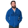 thumbnail image 3 of Dad Genuine World's Greatest Father Men's Big & Tall Graphic Zip Up Hoodie Brisco Brands 3X, 3 of 5
