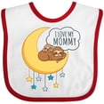 thumbnail image 3 of Inktastic I Love My Mommy Boys or Girls Baby Bib, 3 of 4