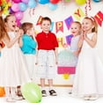 thumbnail image 3 of OULII Pinata Toy 1Pcs Multi-colored Ice-lolly Shape for Kid Party Toy Fillable with Candies and, 3 of 8