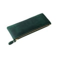thumbnail image 2 of CoreLiving Pen Pouch for Notebook Faux Leather Pencil Case Zippered Pencil Bag with Elastic Loop Pen Holder for Journaling Bible Study Office Supplies Desk Organizer, 2 of 9