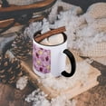 thumbnail image 5 of 3dRose, Cupcakes in Pink, 15oz Two-Tone Black Mug, 5 of 7