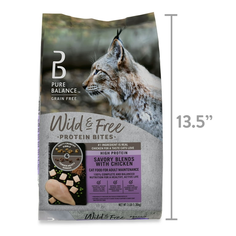 Pure Balance Wild Free Protein Bites Savory Blends with Chicken