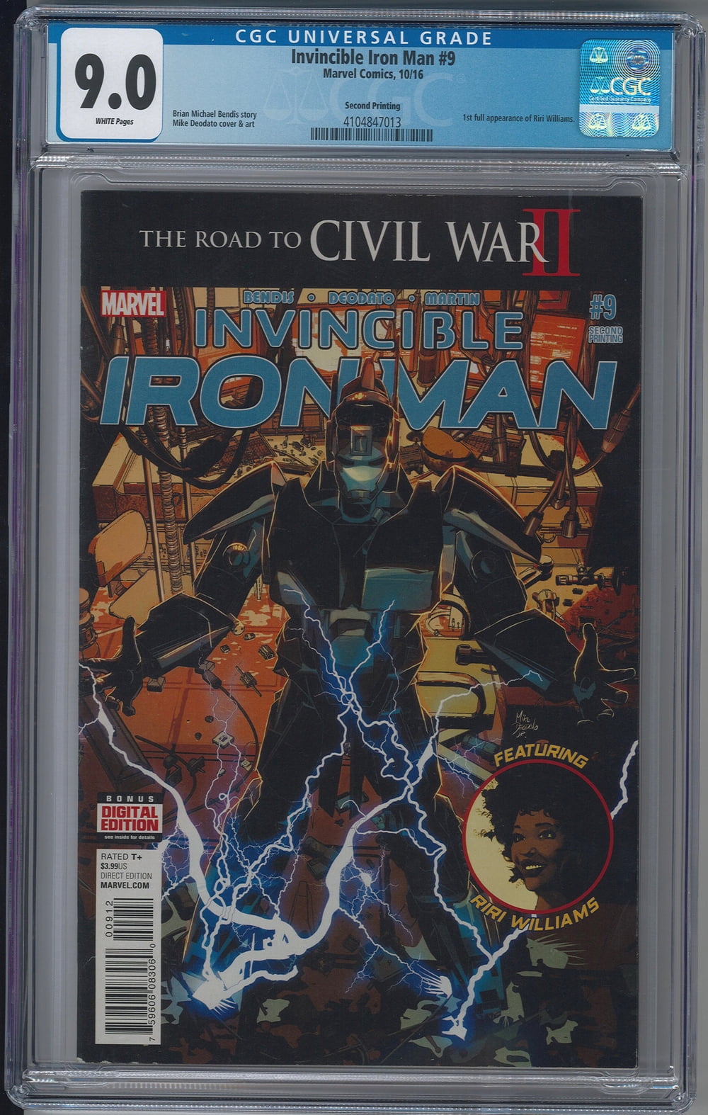 Invincible Iron Man #9 - CGC 9 Comic Book
