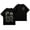 Black, variant on T Shirts for Man Short Sleeve Graphic Crewneck Tee Beach Vacation Print Loose Beachwear Top Blue XL