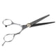 thumbnail image 4 of Tijeras de entresacar y peinar el cabello, ligeras, para hacer flequillo o para arreglarse el pelo. Corte, 4 of 6