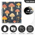 thumbnail image 5 of Yayeee Magnetic Dishwasher Cover for The Front Decoration Home Kitchen Machine Sticker Protector, Black Mushroom Pattern, 5 of 6