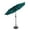 Dark Green, variant on Westin Outdoor 9.50" Navy Blue Solid Round Market Patio Umbrella, UV Resistant