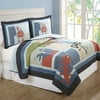 Funny Friends Twin Quilt with Pillow Sham