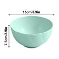 thumbnail image 3 of 6-inch Large Straw Bowl for Household,Student Dormitory & Kids-Lightweight Instant Tableware Food Bowl, 3 of 5