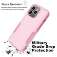 thumbnail image 6 of Ebizware Shockproof Heavy Duty Cell Phone Case for iPhone 15 Plus, Rose Gold, 6 of 8