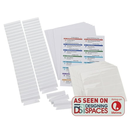 Smead® Viewables® Premium 3D Hanging Folder Tabs and Labels for Inkjet and Laser Printers, bulk pack of 100 (Best Label Printer For Small Business)