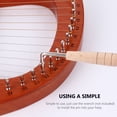 thumbnail image 4 of MIANGASTORE 7 PCS Zither Tuning Pin Fixing Pin Zither Pin for Harp Lyre Stringed Instrument, 4 of 9