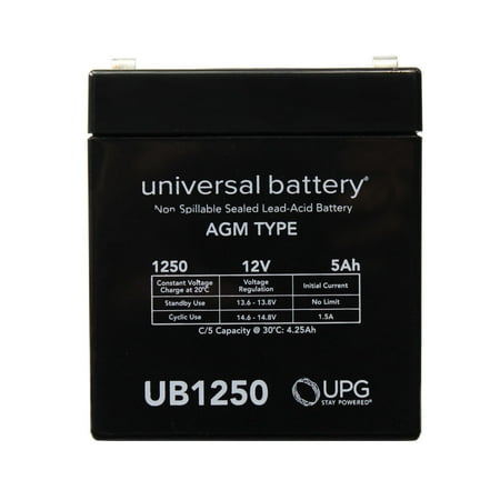 

12V 5Ah Chamberlain 41A6357-1 Garage Door Opener 4228 Standby Battery
