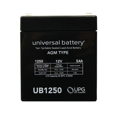 12V 5AH SLA Battery Replacement for ION Audio Job Rocker Sound (Best Battery For Sound System)