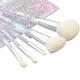 thumbnail image 2 of Juego de brochas de maquillaje HUOGUO, embalaje de PVC con cristal de diamante transparente, 2 of 5