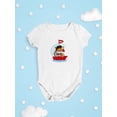thumbnail image 3 of Cheerful Fox Pirate On A Ship Bodysuit Infant -Image by Shutterstock,  6 Months, 3 of 4