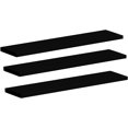 thumbnail image 1 of ASIDECOR Lot de 3 Tablettes de Remplacement pour Armoire à Pharmacie - (Noir) (13 Pouces), 1 of 4