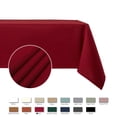 thumbnail image 4 of Mantel maxmill Jacquard rectangular de 152 x 356 cm, rojo, impermeable, 4 of 9