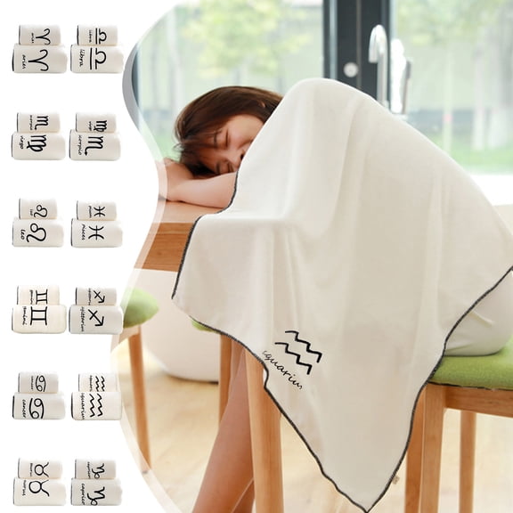 Xuniizn Bath Towel and Wash Cloths Set: Bath Towelx2, 100%Polyester, Highly Absorbent & Fade Resistant