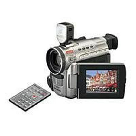 Panasonic Palmcorder PV-DV600 - Camcorder - 18x optical zoom - Mini DV - black, metallic silver
