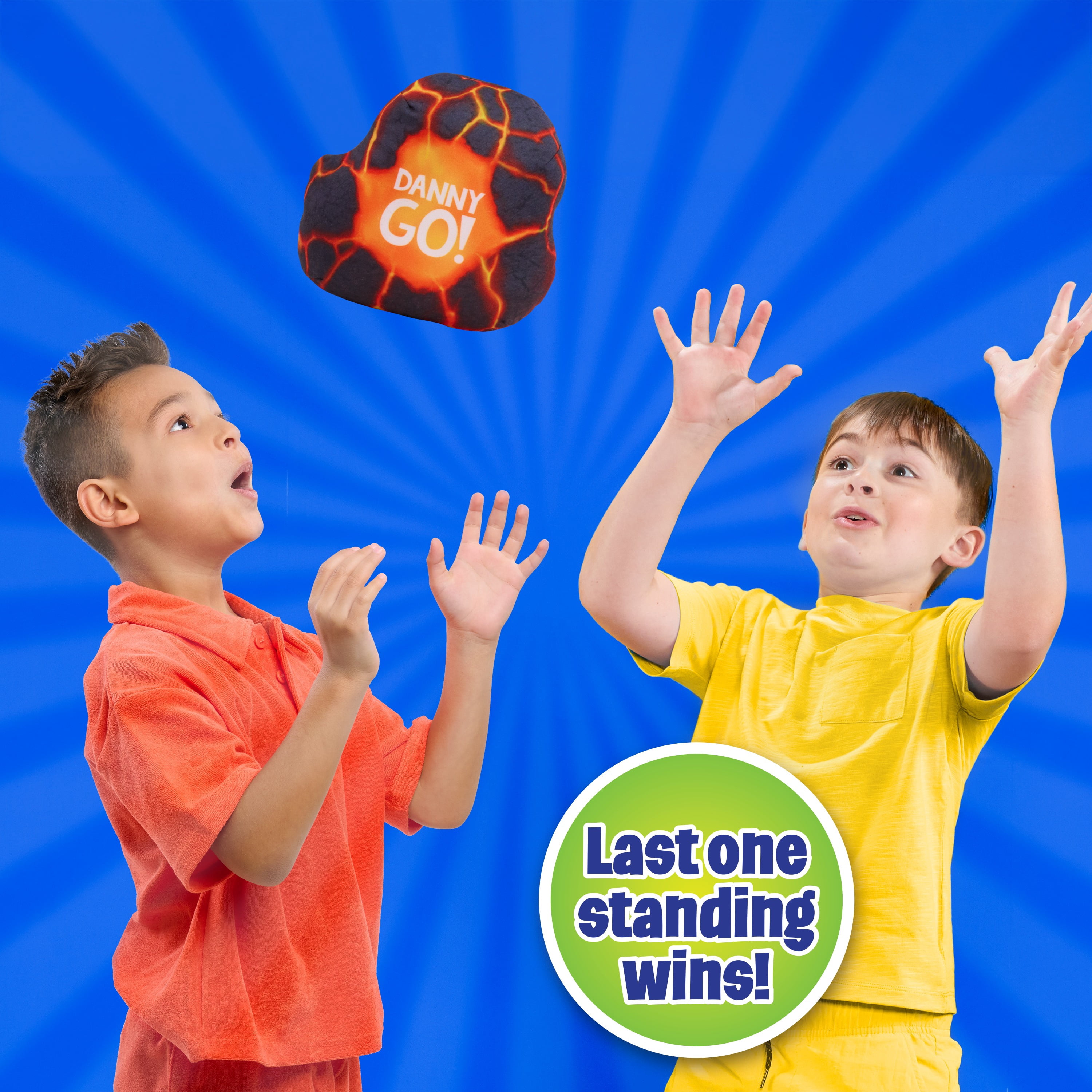 Danny Go! Hot Hot Lava Rock Game, Interactive Toss Game with Lights and Music for Ages 3 and Up